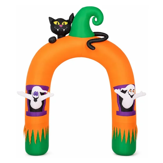 Cindervale 10 ft Phantom Inflatable Archway, closer in