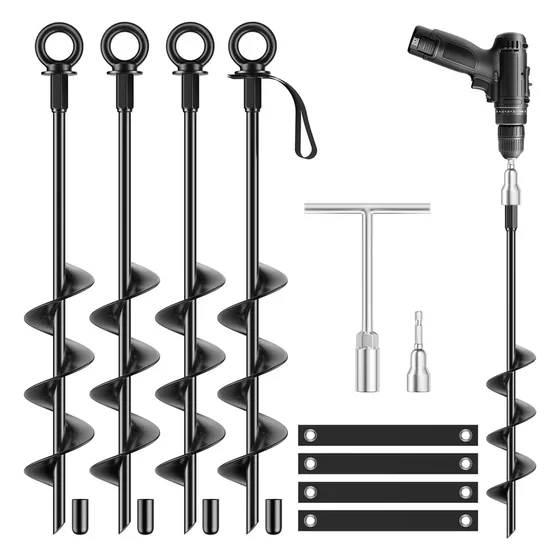 Deadhold Anchor Kit, 4 pack, closer in
