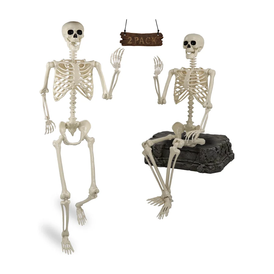 Palewick 5.4 ft Skeleton, studio packshot on white
