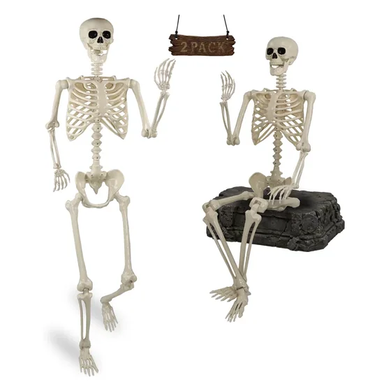 Palewick 5.4 ft Skeleton, 2 pack, closer in