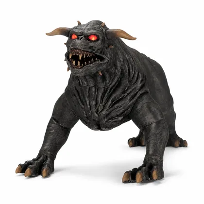Terror Dog Life-Size Replica — Ghostbusters, studio packshot on white