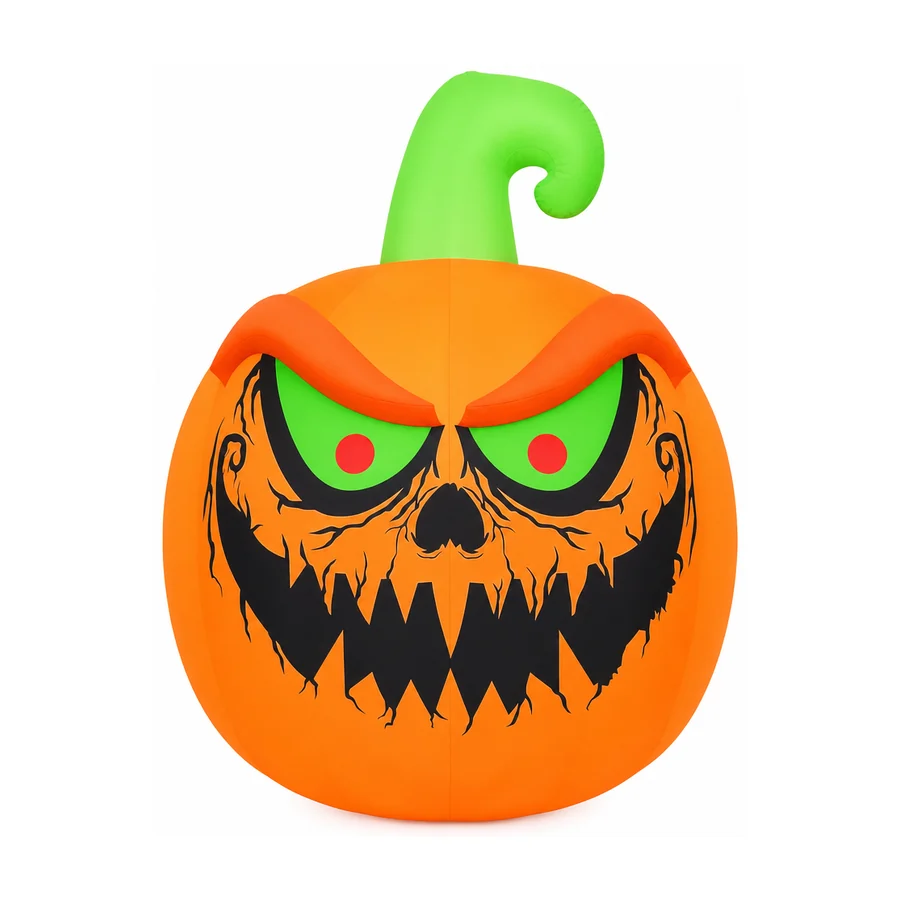 Thornfield 15 ft Pumpkin Inflatable, studio packshot on white